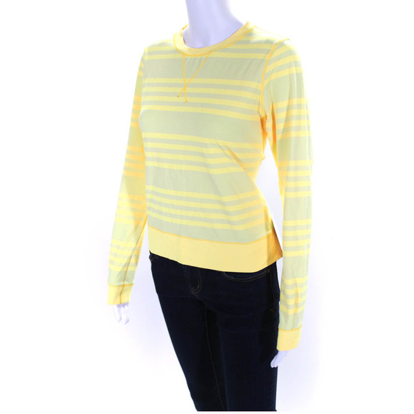 Lululemon Run Soft Loose fit Long Sleeve Yellow Orange 8 - Picture 3 of 8